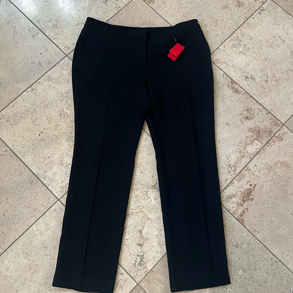 Carolina Herrera Black High Waisted Pant